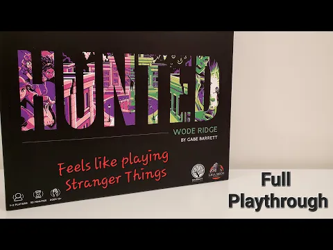 Hunted: Wode Ridge Board Game Playthrough