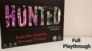 Hunted: Wode Ridge Board Game Playthrough