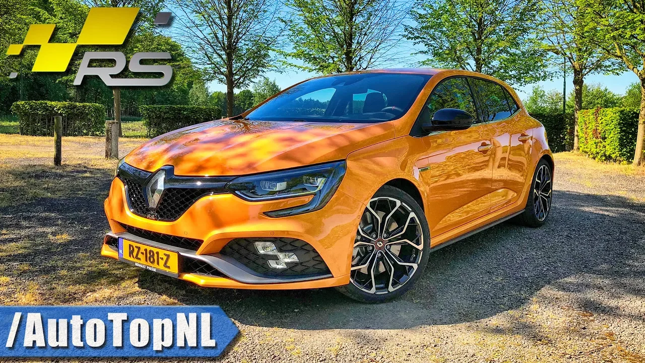 Renault Megane RS 2018 280 EDC Review by AutoTopNL (English Subtitles)