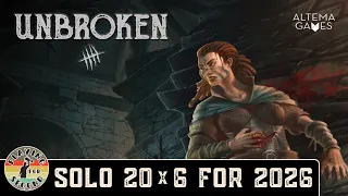 2026 Solo Board Game Challenge | Unbroken