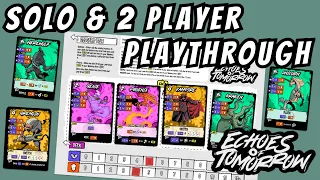 Echoes of Tomorrow Full Teach & Playthrough Solo & 2 Player