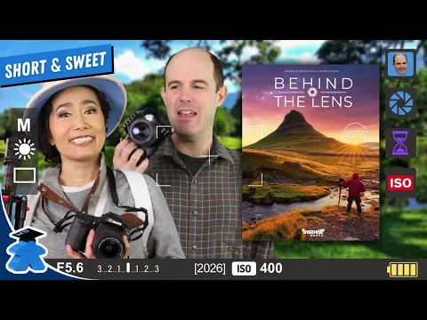 Behind the Lens - Board Game Overview and Skit. Nature Photography Meets Sliding Puzzle