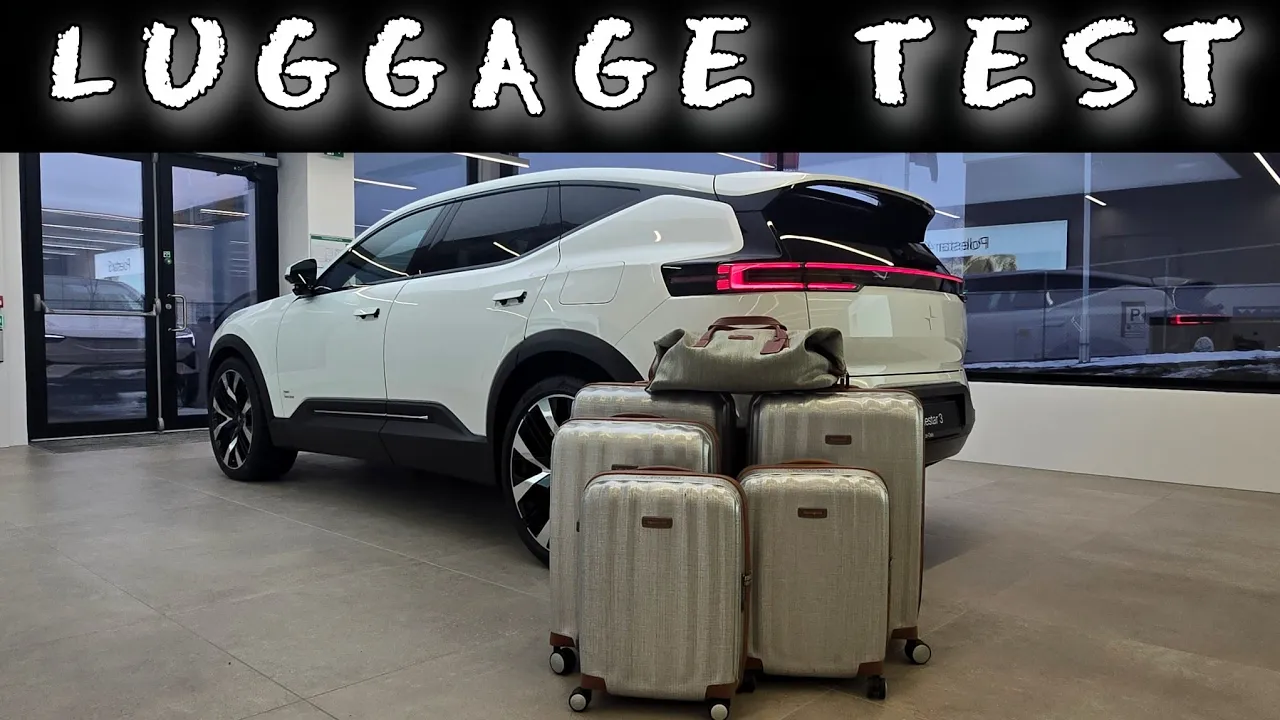 Polestar 3. Hardest challenge so far! 🤣 Luggage Capacity Test