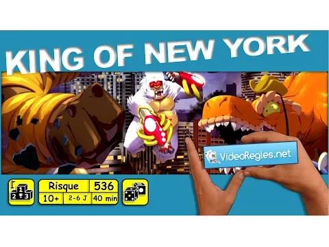 La vidéorègle du jeu " King of New York " par Yahndrev (#536)