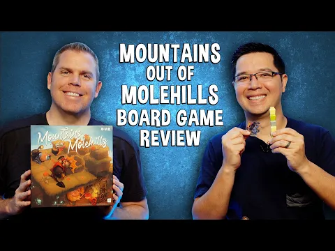 Review of Mountains Out of Molehills - Cute Mole Board Game