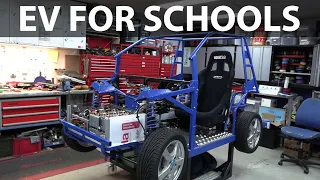 Autotec custom EV for teaching future mechanics