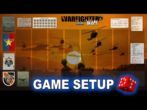 Warfighter Vietnam (DVG) - GAME SETUP | Card Wargame