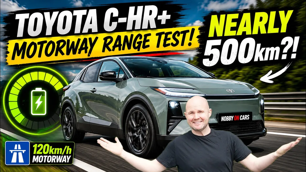 Toyota C-HR+ Motorway Test: I Wasn't Expecting THIS Range