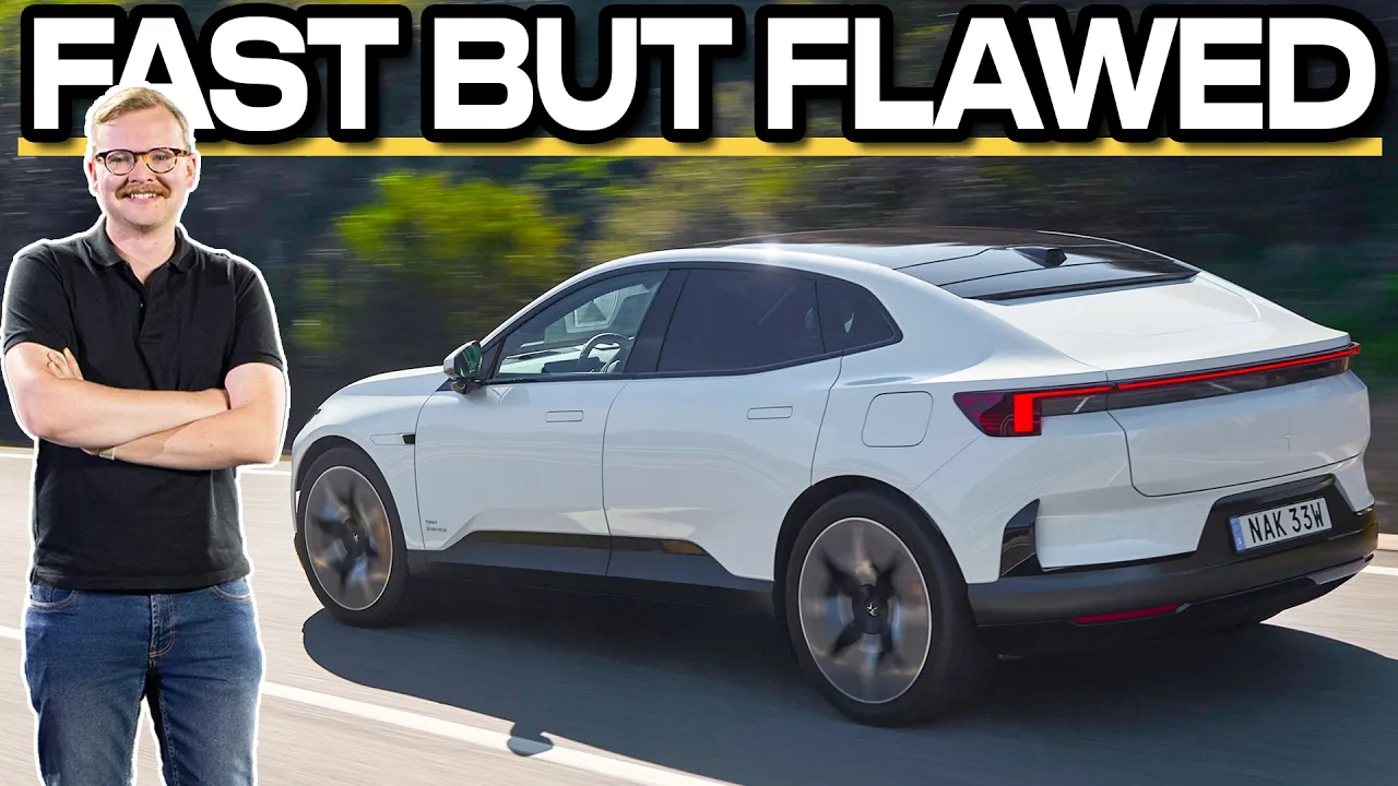 First drive of Polestar’s new Porsche Macan rival (Polestar 4 2024 Review)