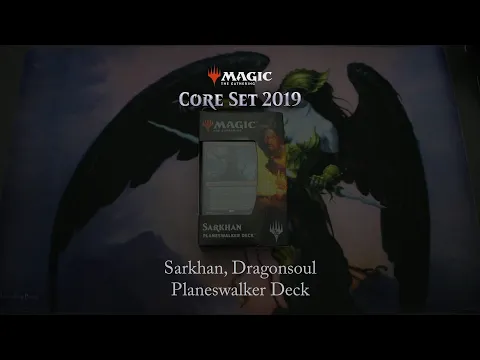 Magic: The Gathering: Core Set 2019 - Sarkhan, Dragonsoul Planeswalker Deck