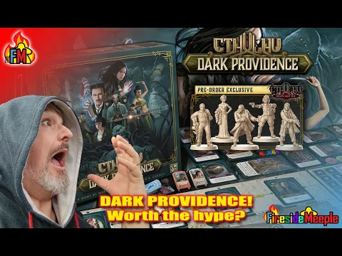 Cthulhu: Dark Providence Board Game Unboxing & First Impressions - CMON's Newest Eldritch Horror!