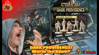 Cthulhu: Dark Providence Board Game Unboxing & First Impressions - CMON's Newest Eldritch Horror!