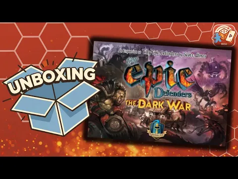 Tiny Epic Defenders Dark War Expansion Unboxing