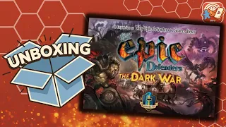 Tiny Epic Defenders Dark War Expansion Unboxing