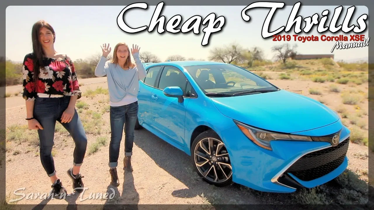 Are Slow Cars More Fun? // 2019 Corolla XSE 6 Speed Manual Trans Review