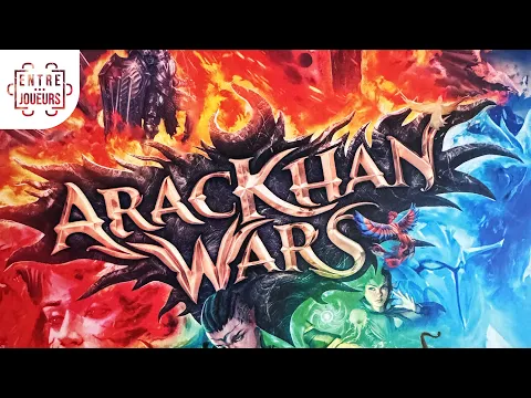 Arackhan Wars, les règles expliquées et partie commentée à 2 joueurs