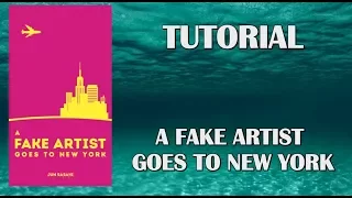 A fake artist goes to New York (tutorial)
