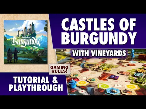 Castles of Burgundy: Special Edition - Tutorial & Playthrough