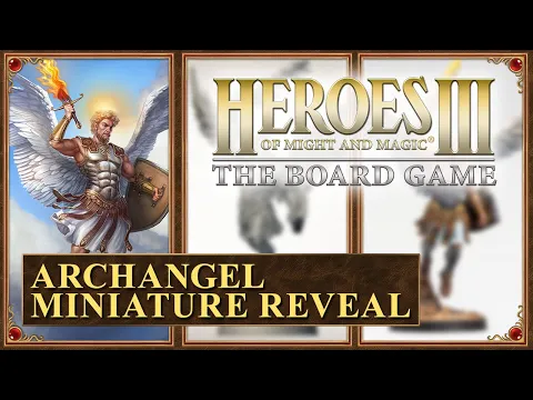 Making of ARCHANGEL MINIATURE | Heroes of Might and Magic 3: The Board Game
