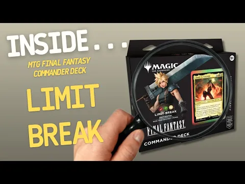 Magic The Gathering Final Fantasy VII Commander Deck Limit Break | Inside with João Ricardo Ep795