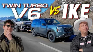 Can the New 2025 Nissan Armada BEAT a Chevy Tahoe on the World's Toughest Towing Test!