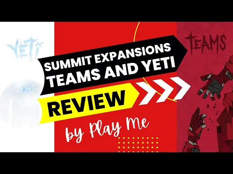 Summit board game expansions review! Yeti and Teams
