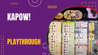 Kapow!  Solo Playthrough - Timeout vs AI Spoiler Alert | DaniCha