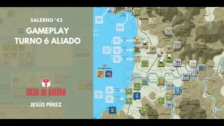 Salerno '43 - Gameplay - Turno 6 Aliado