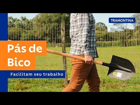 Pá de Bico com Cabo 12,9x138,9cm Tramontina