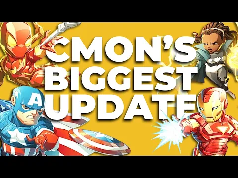 Marvel United - CIVIL WAR | Gameplay with the Designer's