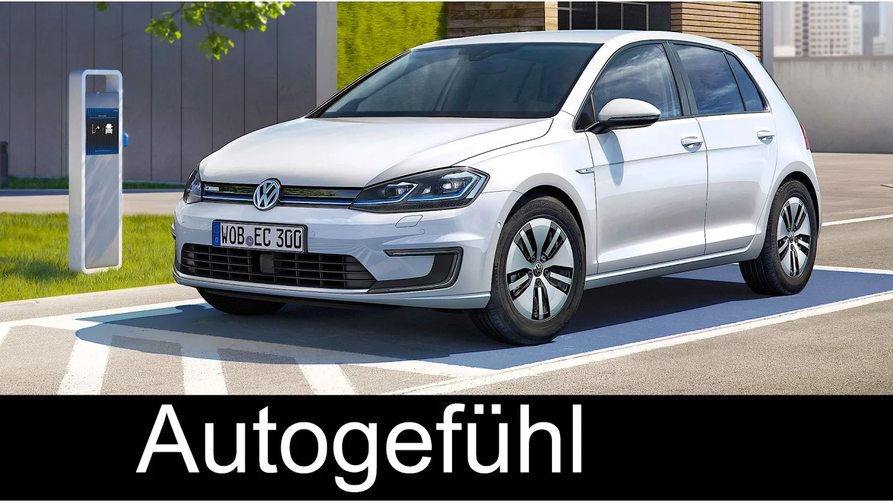 VW Volkswagen e-Golf Facelift 300 km range update Exterior/Interior review new neu - Autogefühl
