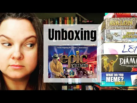 Unboxing Tiny Epic Crimes