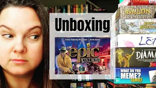 Unboxing Tiny Epic Crimes