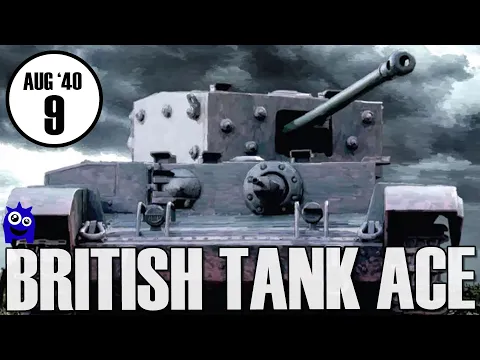 British Tank Ace Campaign - Episode 9 | World War 2 Solo Tank Combat Wargame | Compass Games