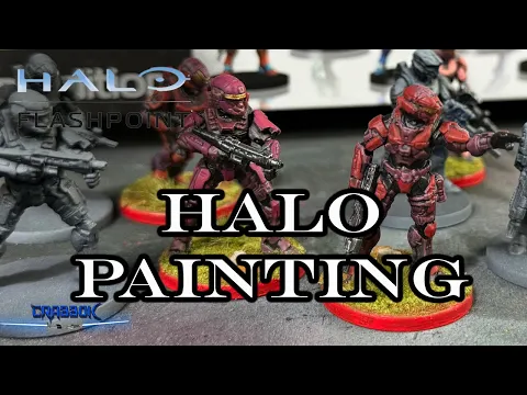 How to Paint Spartans from Halo Flashpoint!