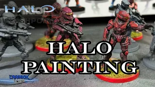 How to Paint Spartans from Halo Flashpoint!