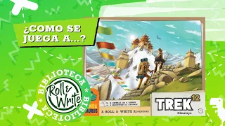 Como se Juega a Trek 12 Himalaya en castellano (Juego de Mesa Roll & Write )