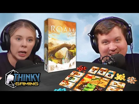 Roam Board Game Playthrough | Explore, Rescue & Control the Map