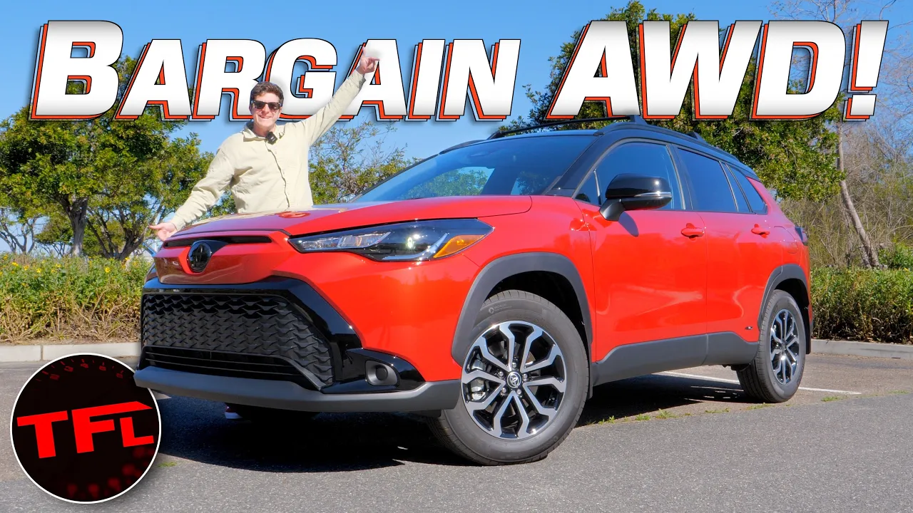 The NEW 2023 Toyota Corolla Cross Hybrid is a Bargain SUV With Some Super Cool Features!