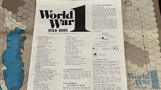 World War 1: 1914 -1918 (SPI) - Exploration and Overview