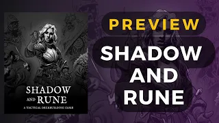 [Kickstarter Preview] Shadow and Rune Board Game - Solo Overview | DaniCha