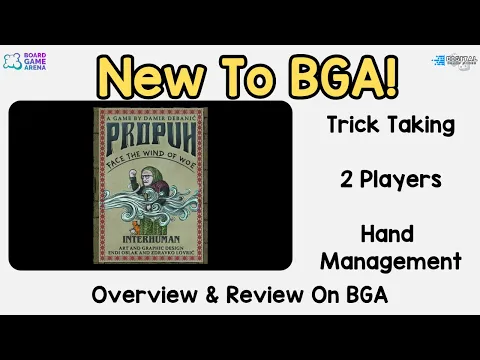 What’s New to BGA – Propuh (Trick-Taking with a Folklore Twist)