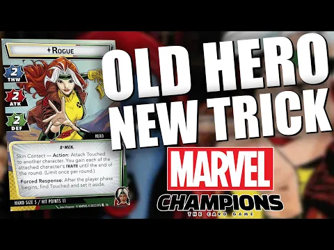 Rogue Strength in Diversity Old Hero New Trick Marvel Champions Live Replay