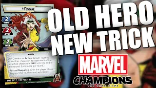 Rogue Strength in Diversity Old Hero New Trick Marvel Champions Live Replay