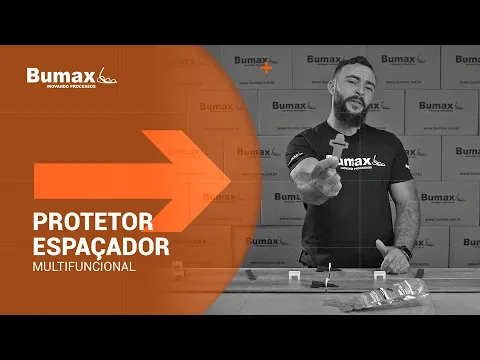 Protetor Espaçador Plástico 2 a 5mm Multifuncional 50 Peças Bumax