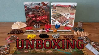 Raiders of Scythia - Kutu Oyunu Açılımı Falan - ASMR Board Game Unboxing