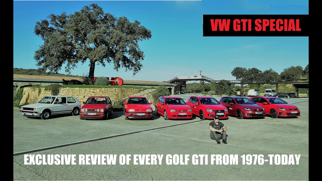 VW GTI - All Golf GTI of 42 years! ENGLISH