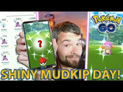 SHINY MUDKIP COMMUNITY DAY AT DISNEY SPRINGS! (POKEMON GO)