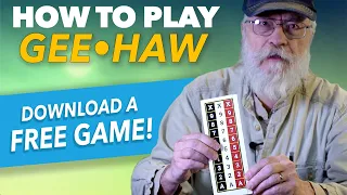Gee•Haw! A FREE solitaire game! (Or you can buy one.)