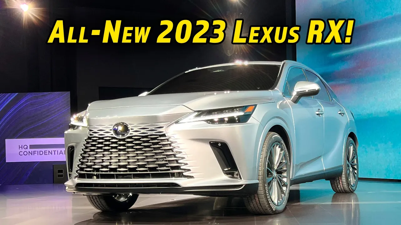 2023 Lexus RX First Look | The 5th Generation RX is All-In On Hybrids